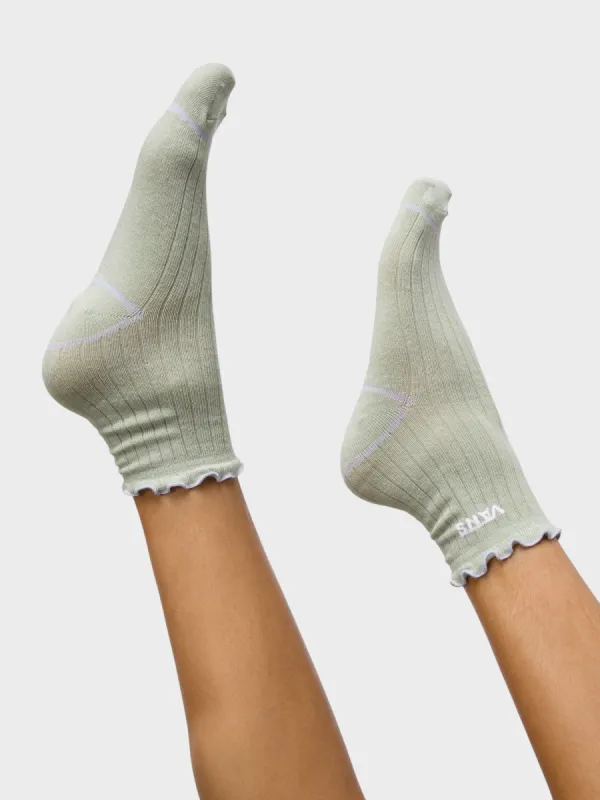 VANS RUFFLE CREWNECK SOCK made by Boathouse