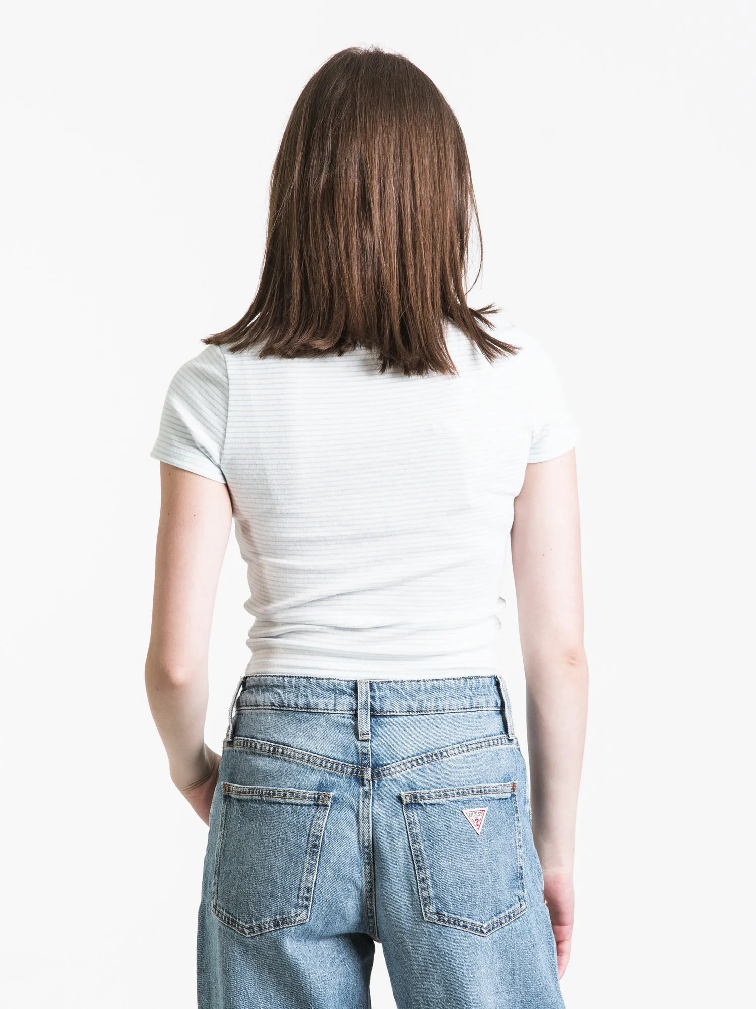 HARLOW CARA STRIPE BUTTON UP - CLEARANCE sold by Boathouse product image thumbnail 2