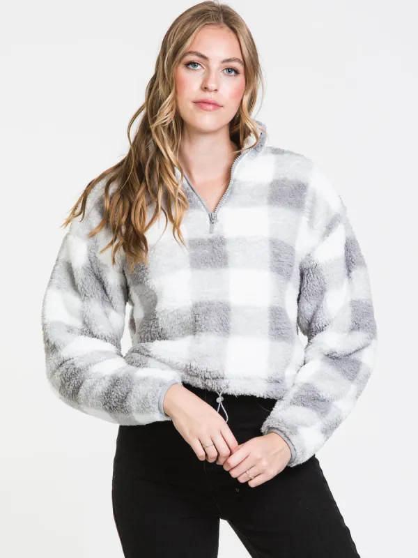HARLOW TEDDY PLAID SHERPA - CLEARANCE sold by Boathouse