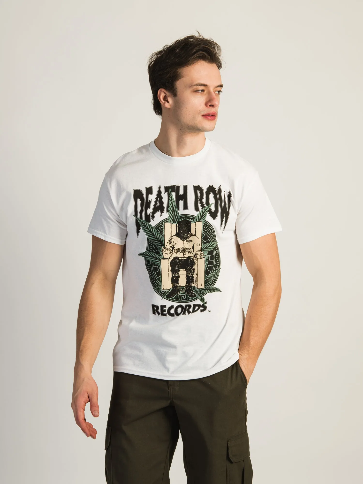 DEATH ROW RECORDS LEAF CORE CHAIR T-SHIRT sold by Boathouse