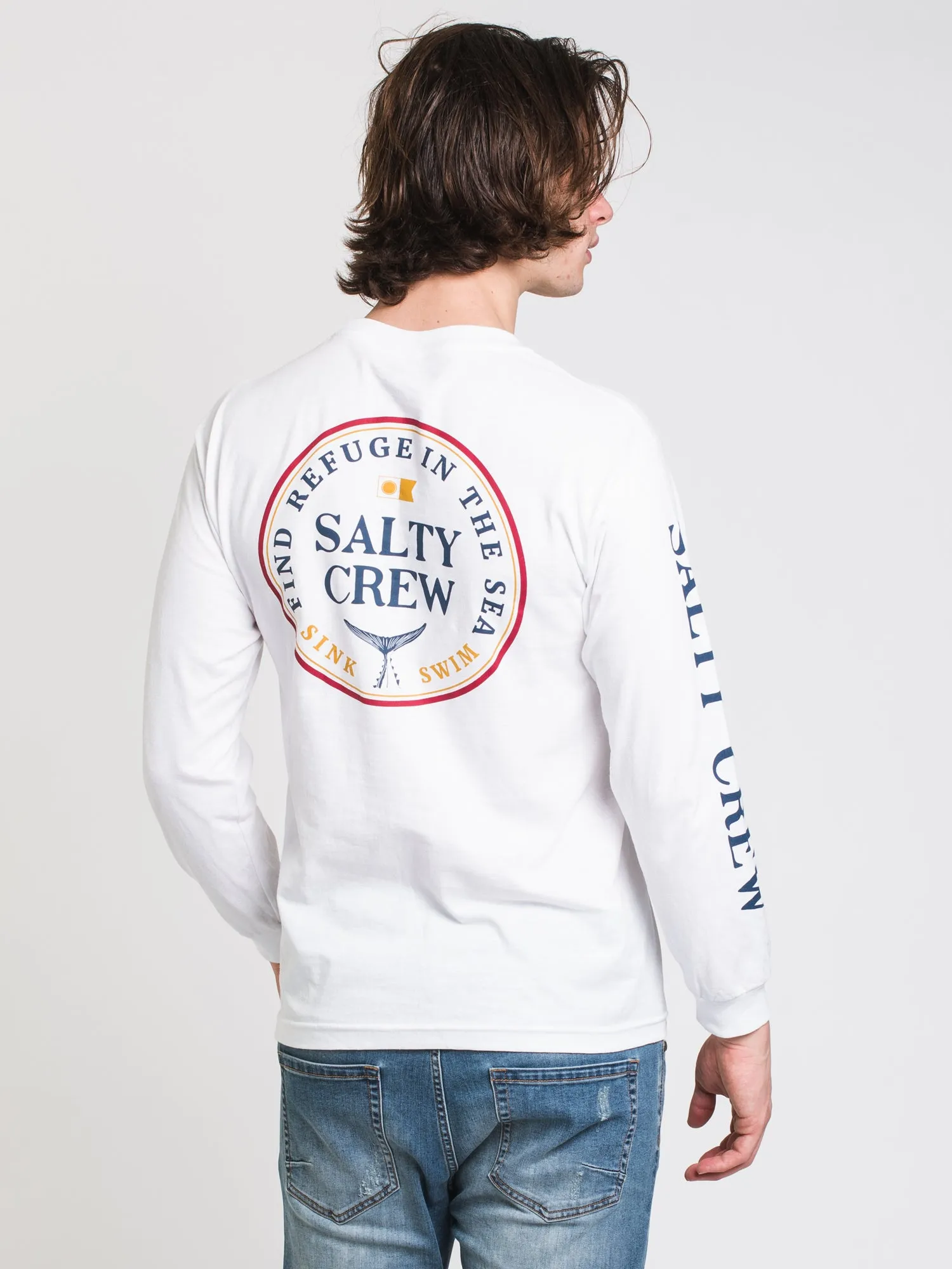 SALTY CREW FATHOM STANDARD LONG SLEEVE TEE - CLEARANCE sold by Boathouse product image thumbnail 2