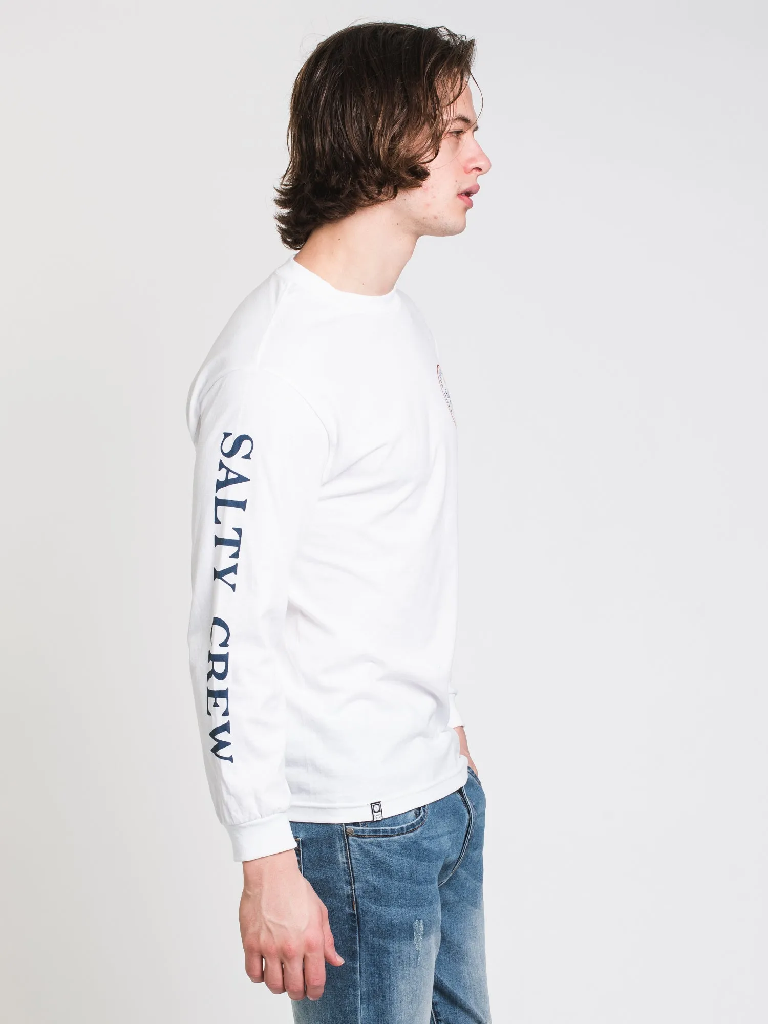 SALTY CREW FATHOM STANDARD LONG SLEEVE TEE - CLEARANCE sold by Boathouse product image thumbnail 3