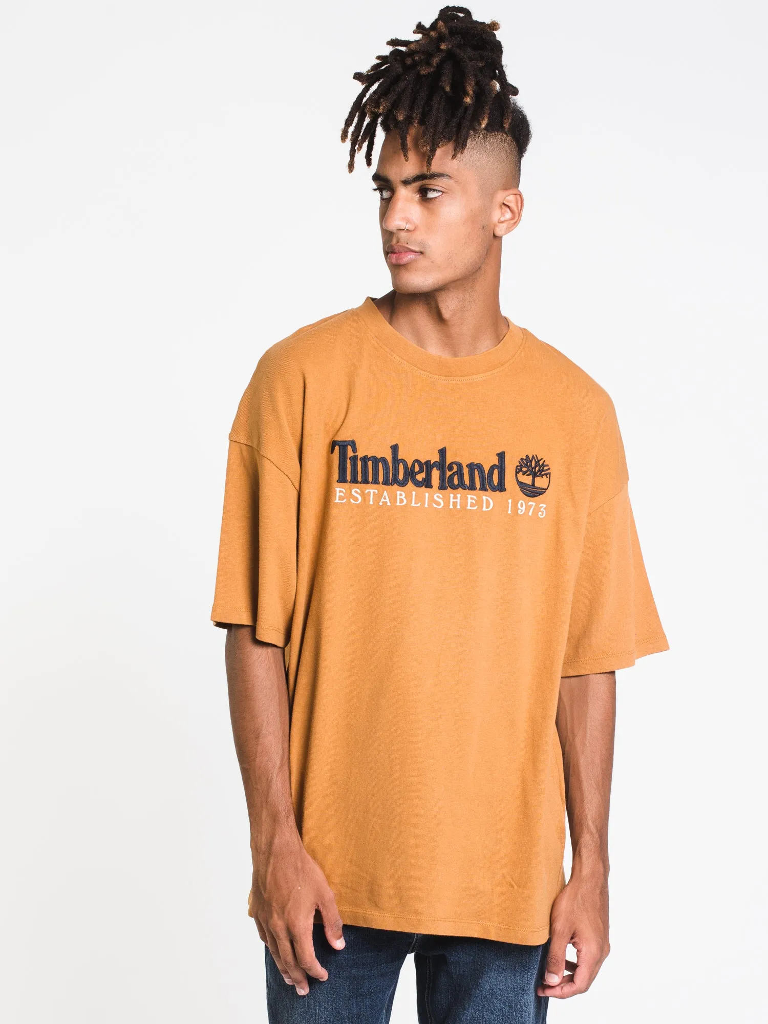 MENS OUTDOOR ARCHIVE EMBROIDERED SHORT SLEEVE T - CLEARANCE sold by Boathouse