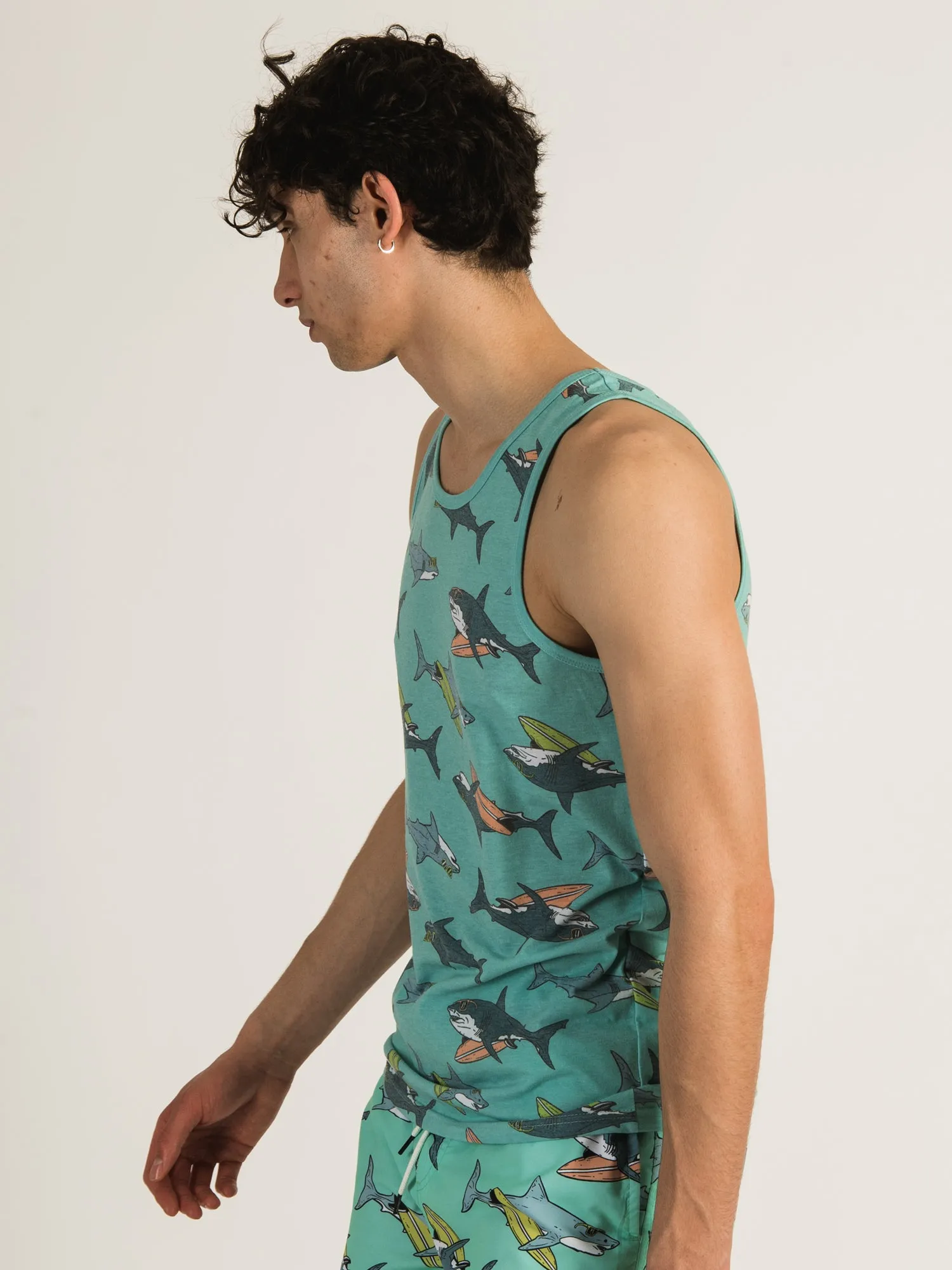 ISLAND HAZE SURFING SHARK TANK TOP - CLEARANCE sold by Boathouse product image thumbnail 3