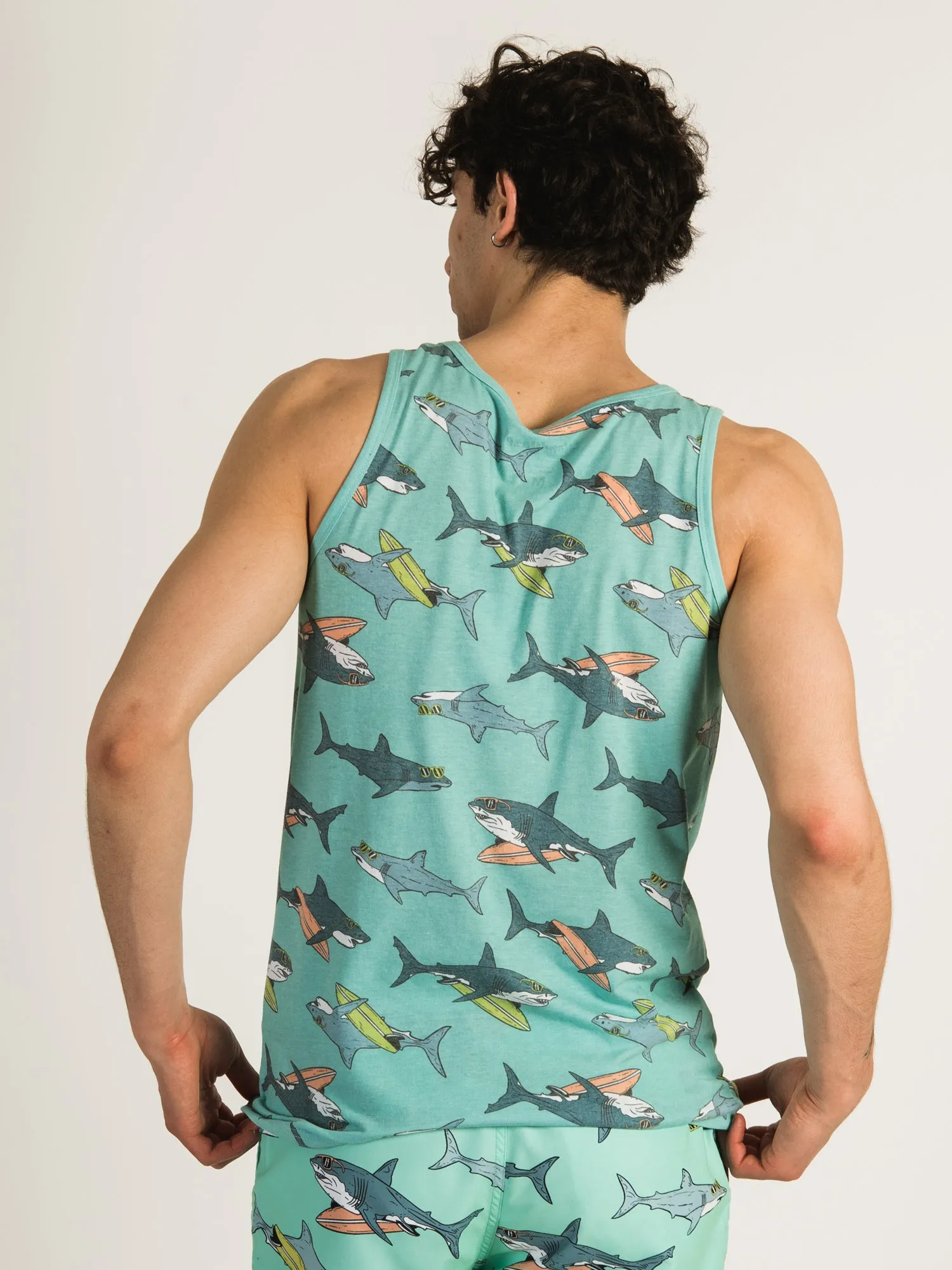 ISLAND HAZE SURFING SHARK TANK TOP - CLEARANCE sold by Boathouse product image thumbnail 4