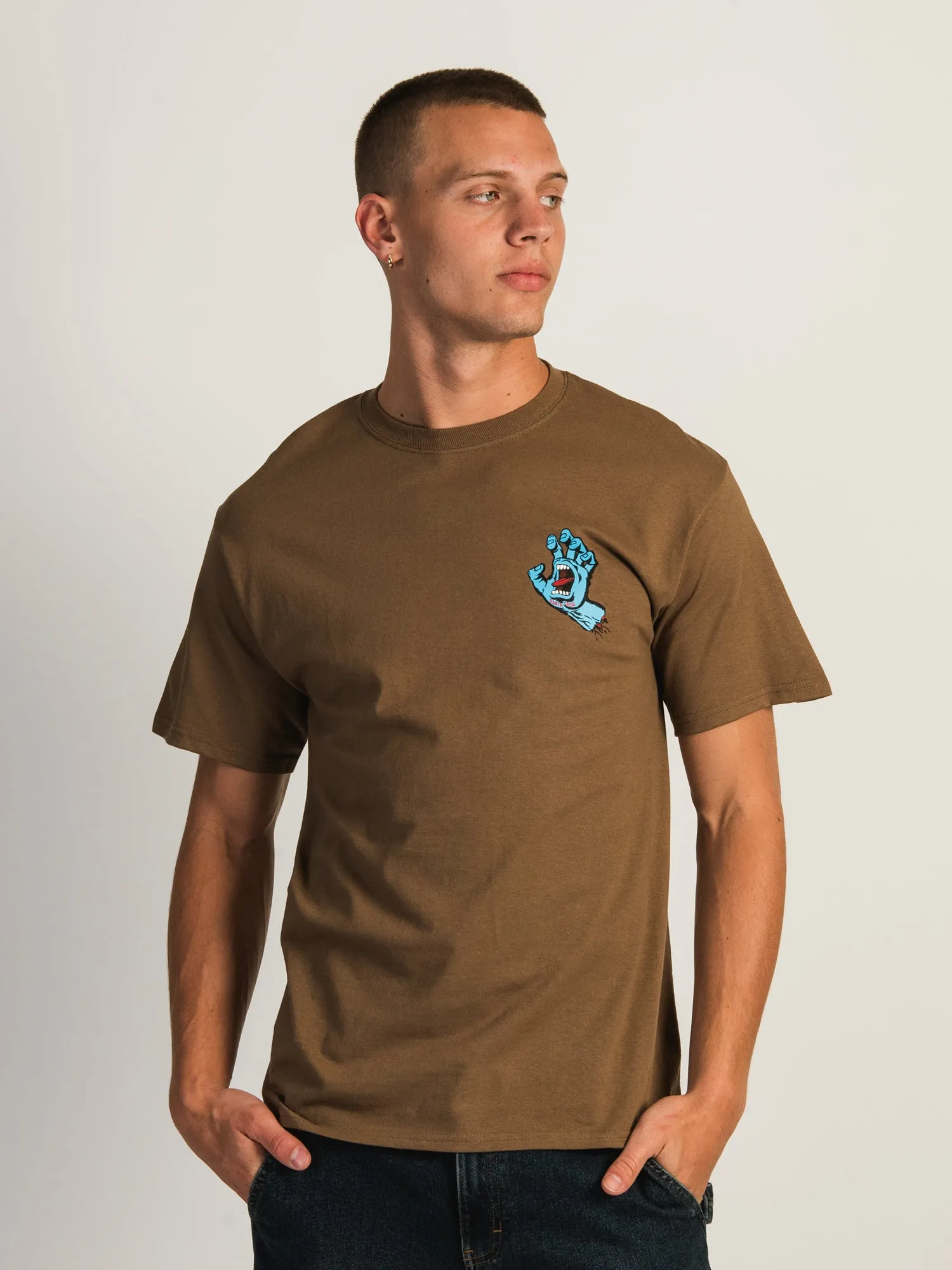 SANTA CRUZ SCREAMING HAND SHORT SLEEVE HEAVYWEIGHT T-SHIRT - CLEARANCE sold by Boathouse product image thumbnail 2
