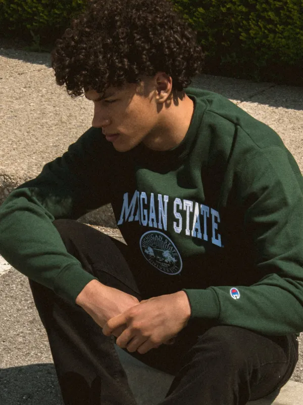 NCAA MICHIGAN STATE CREWNECK - CLEARANCE sold by Boathouse