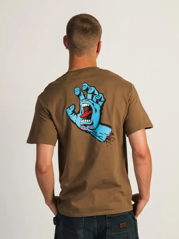 SANTA CRUZ SCREAMING HAND SHORT SLEEVE HEAVYWEIGHT T-SHIRT sold by Boathouse