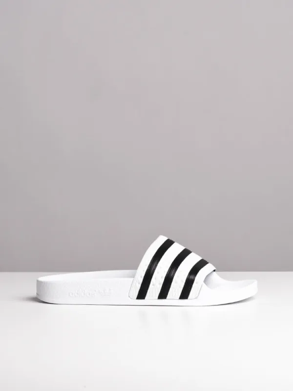 WOMENS ADILETTE W - WHITE/BLACK sold by Boathouse