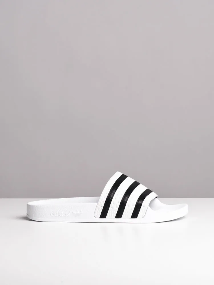 WOMENS ADILETTE W - WHITE/BLACK sold by Boathouse