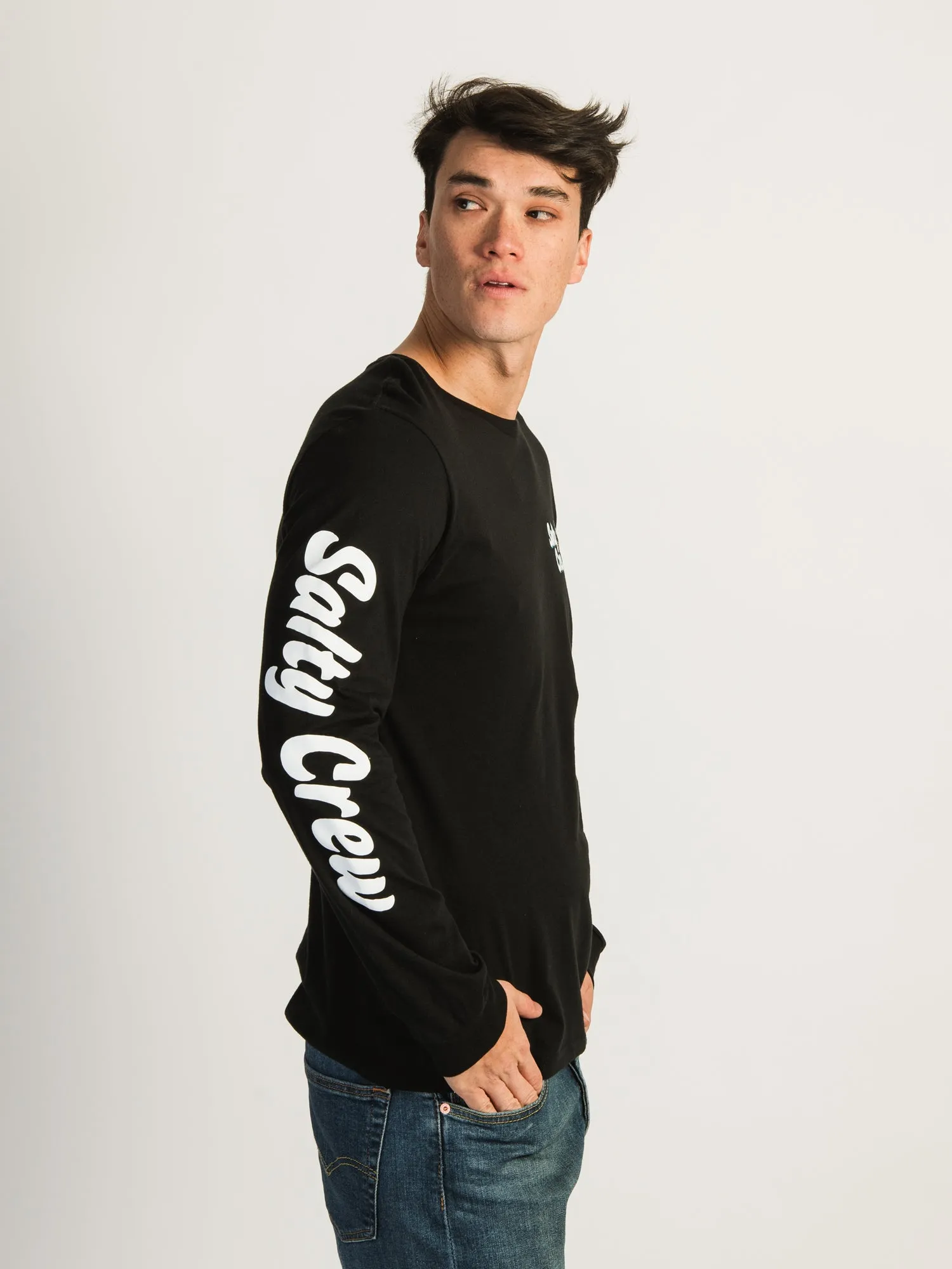 SALTY CREW FISH N CHIPS PREMIUM LONG SLEEVE TEE sold by Boathouse product image thumbnail 3