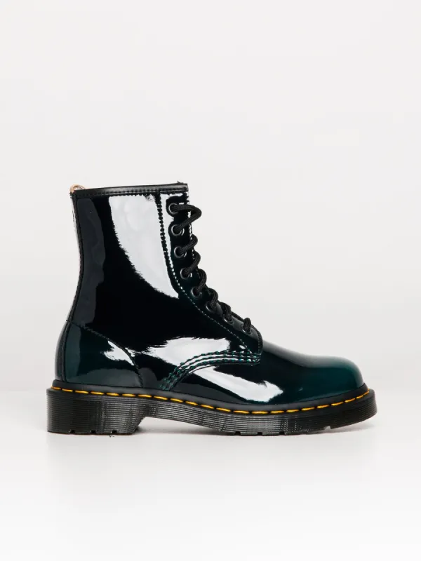 WOMENS DR MARTENS 1460 VEGAN GLOSS BOOT - CLEARANCE sold by Boathouse