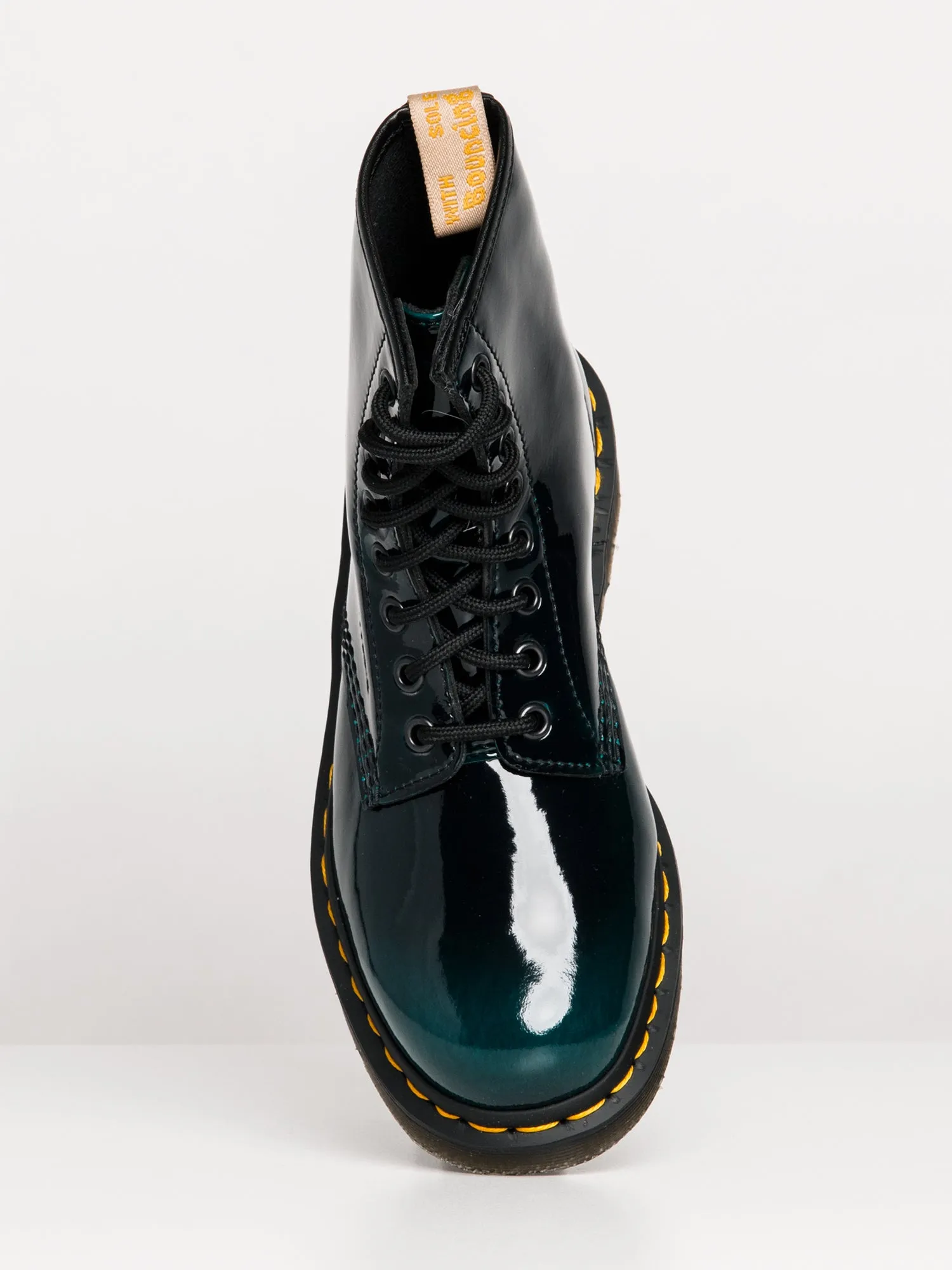 WOMENS DR MARTENS 1460 VEGAN GLOSS BOOT - CLEARANCE sold by Boathouse product image thumbnail 5