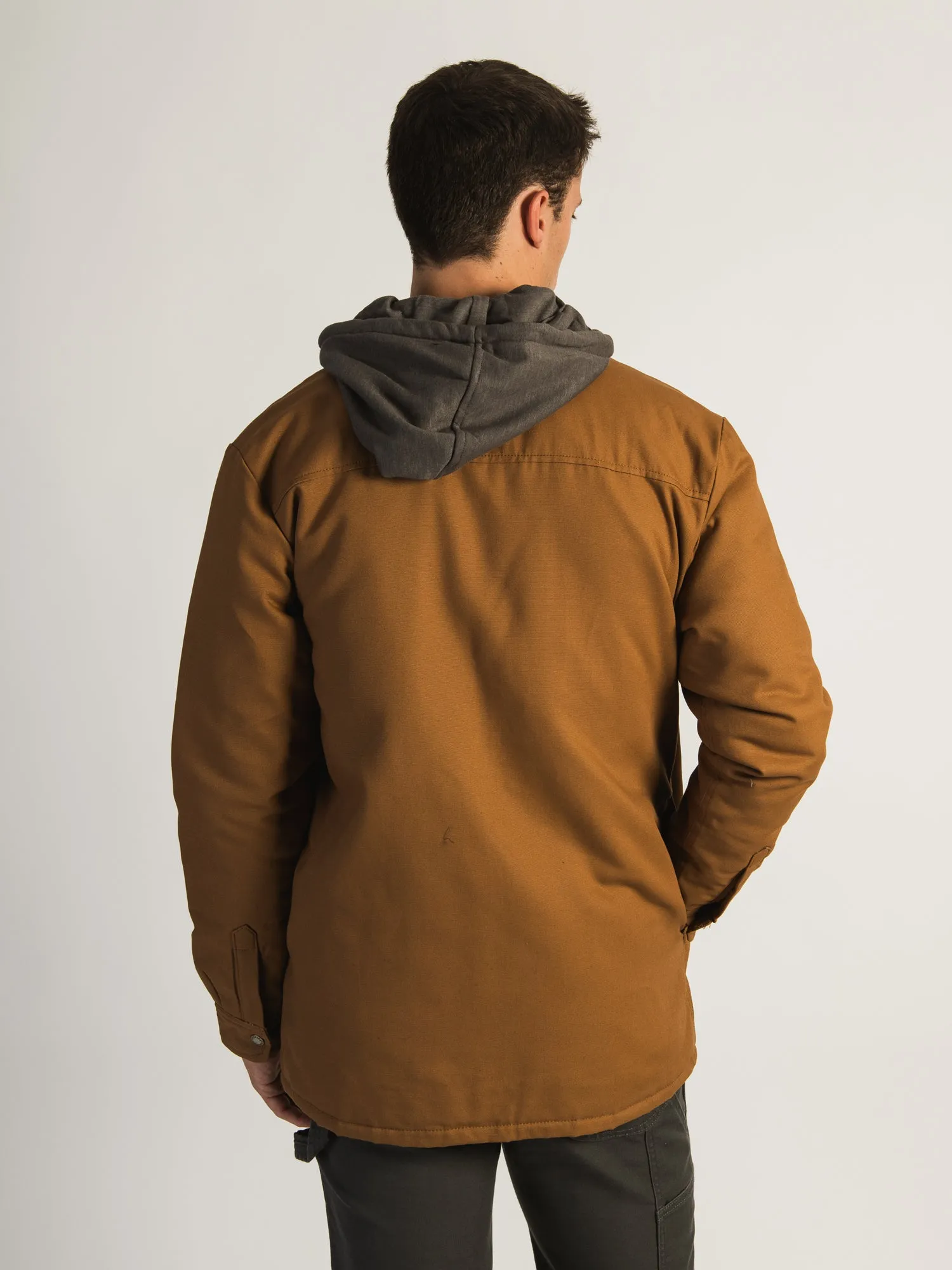 DICKIES FLEECE HOOD DUCK SHIRT JACKET sold by Boathouse product image thumbnail 4