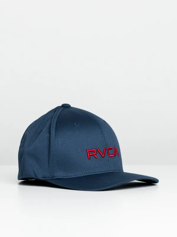 RVCA FLEXFIT HAT - DARK NAVY - CLEARANCE made by RVCA