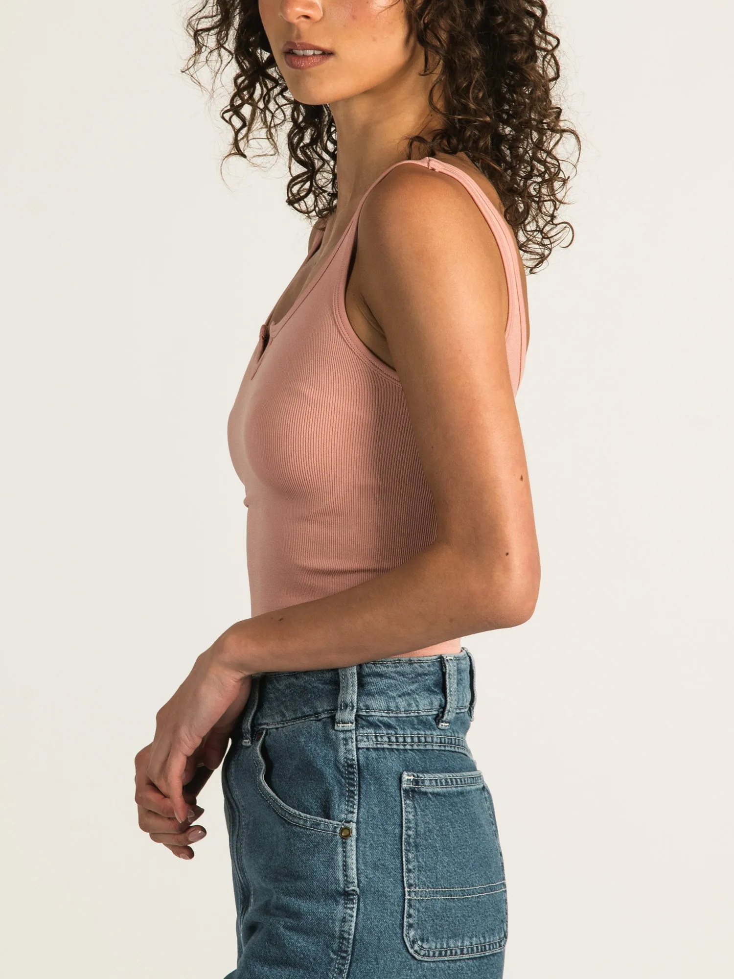 DYNAMIC RIB CENTER CUT CROP TANK - CLEARANCE sold by Boathouse product image thumbnail 2