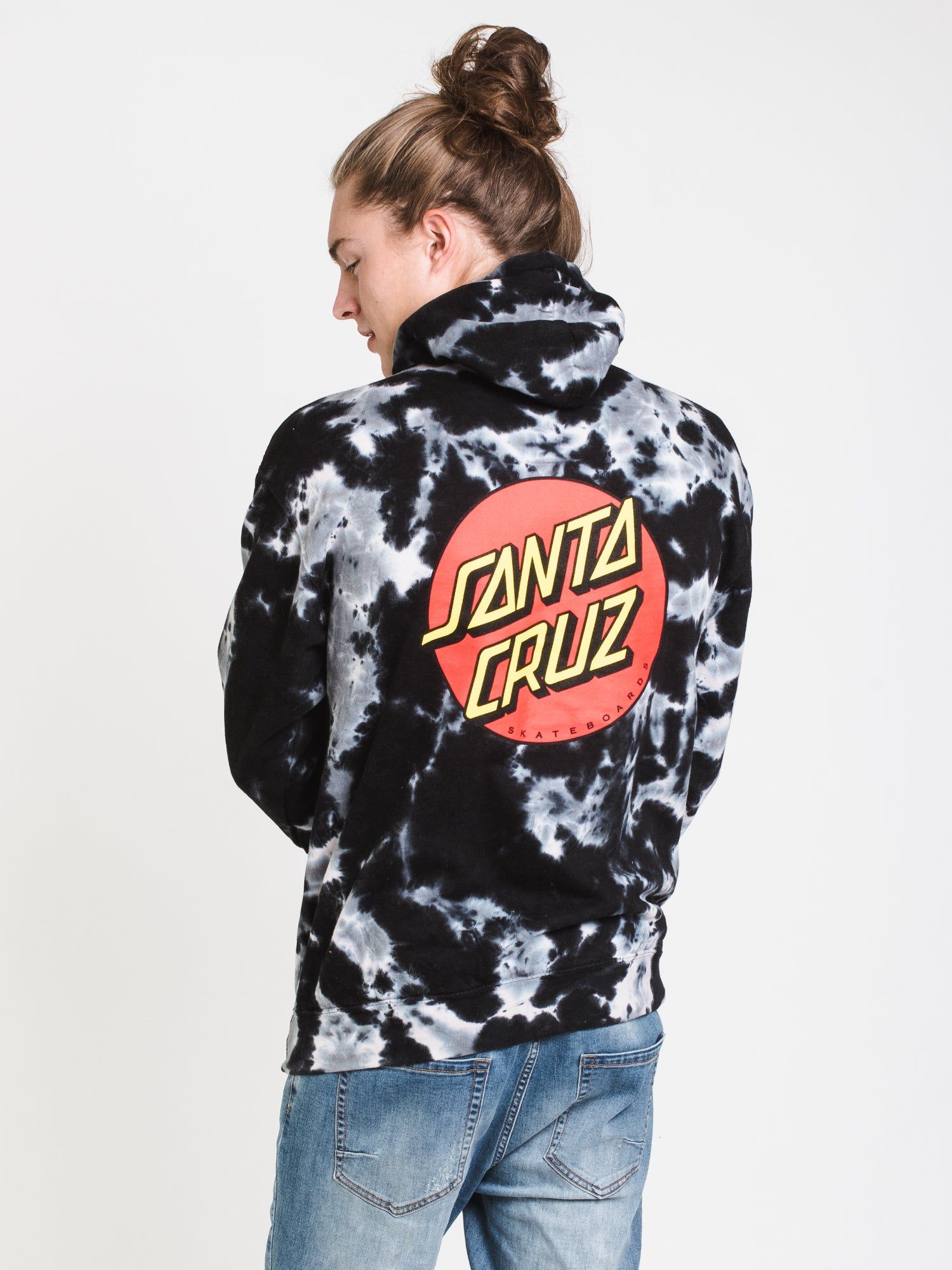 SANTA CRUZ CLASSIC DOT TIE DYE PULLOVER HOODIE - CLEARANCE sold by Boathouse product image thumbnail 3