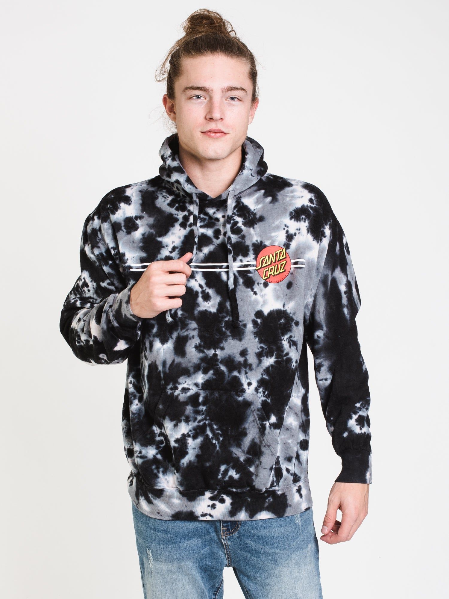 SANTA CRUZ CLASSIC DOT TIE DYE PULLOVER HOODIE - CLEARANCE sold by Boathouse product image thumbnail 2