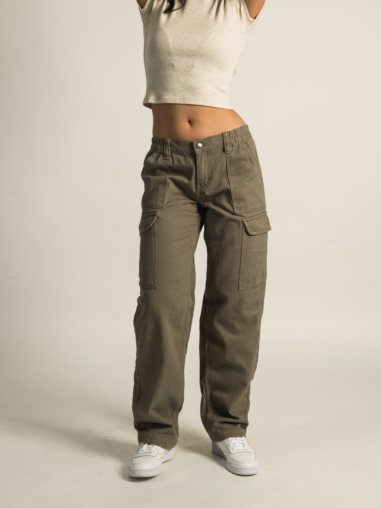 HARLOW LOW RISE CARGO PANT - CLEARANCE sold by Boathouse