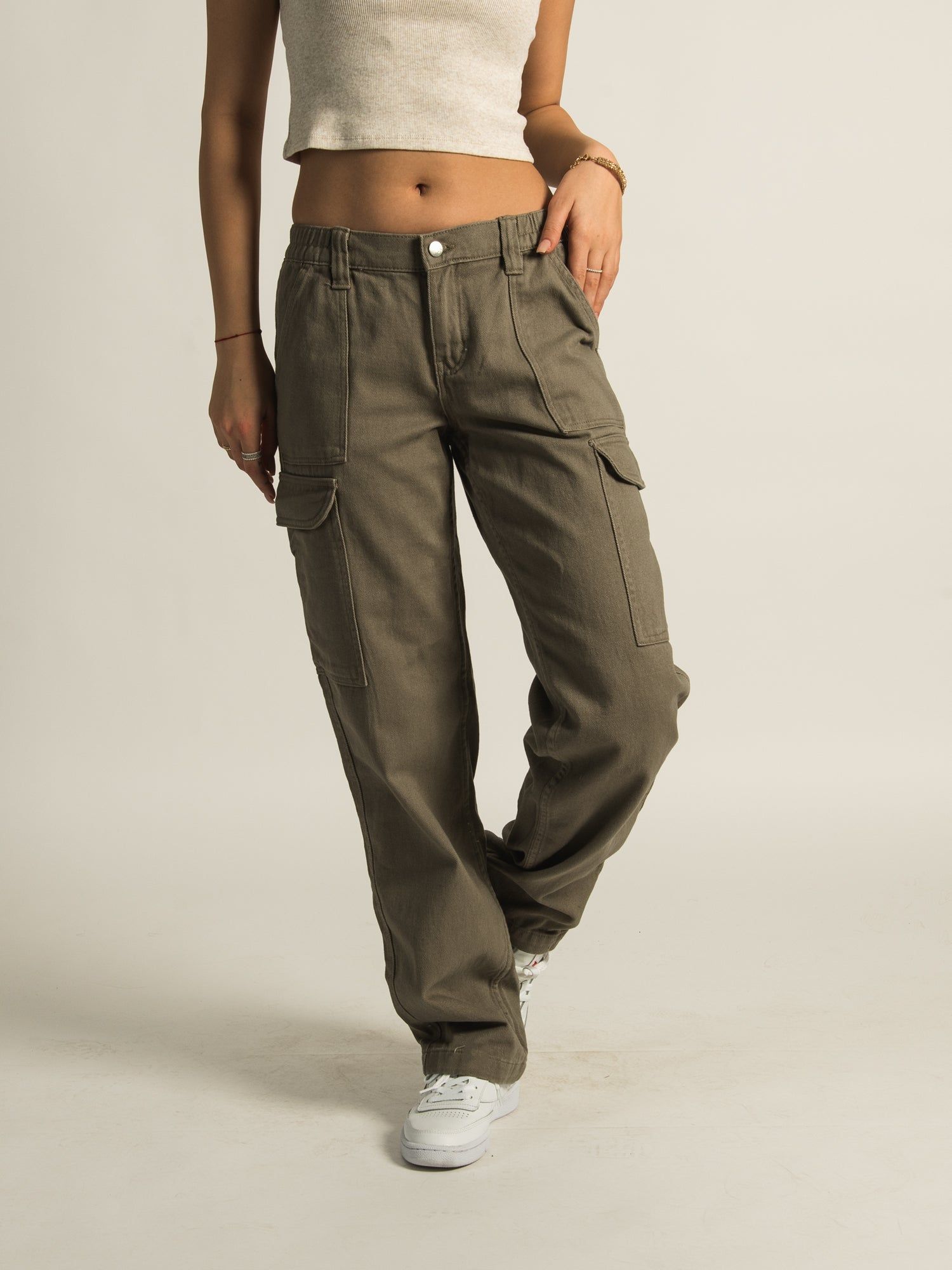 HARLOW LOW RISE CARGO PANT - CLEARANCE sold by Boathouse product image thumbnail 3