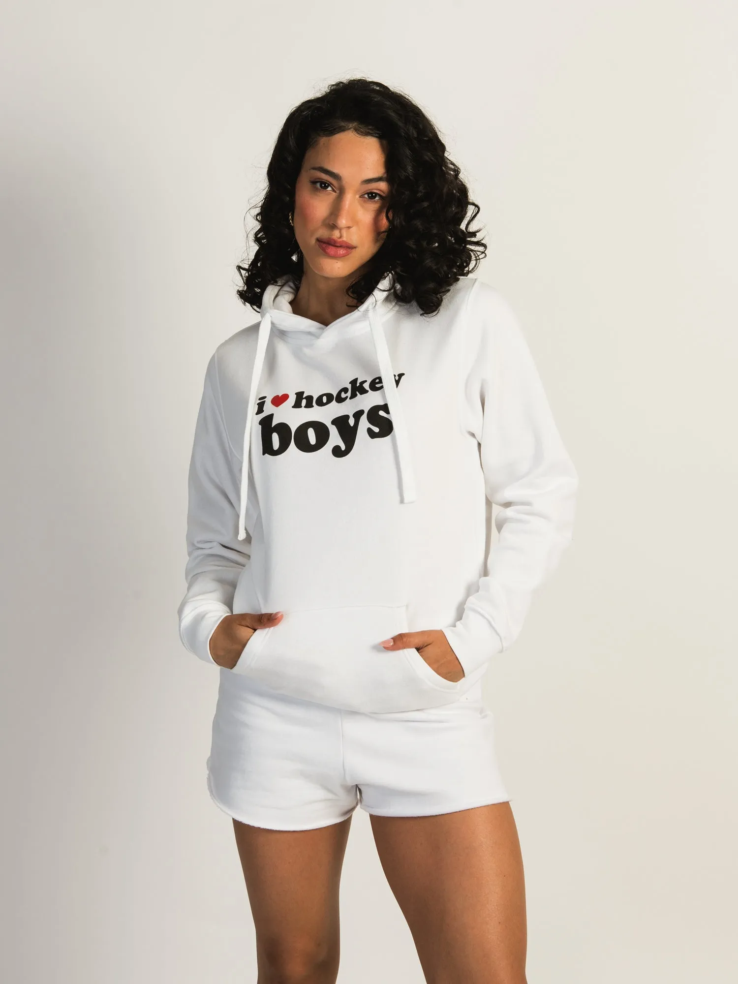 HOCKEY BENDERS I LOVE HOCKEY BOYS HOODIE sold by Boathouse