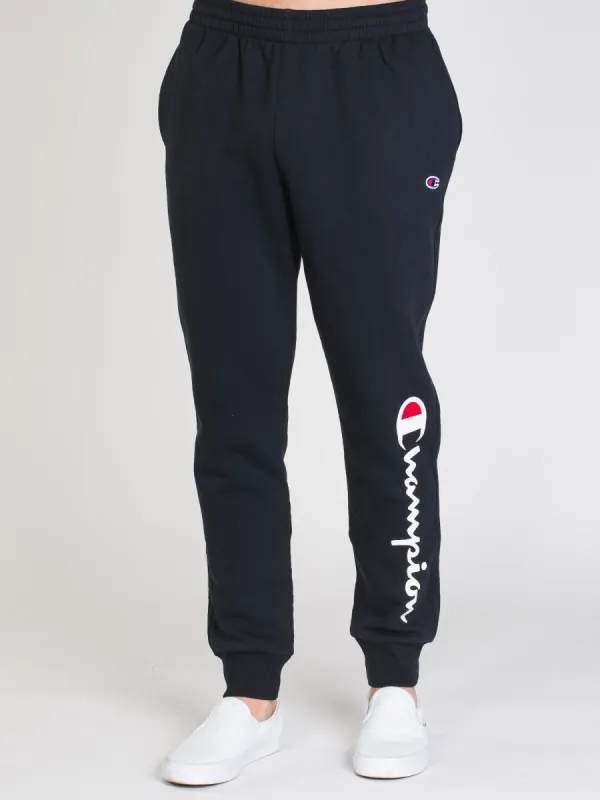 CHAMPION POWERBLEND GRAPHIC SCRIPT JOGGER - CLEARANCE sold by Boathouse