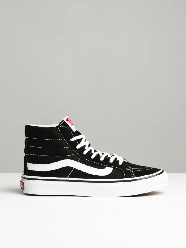 WOMENS SK8 HI SLIM BLACK/WHITE SNEAKERS sold by Boathouse