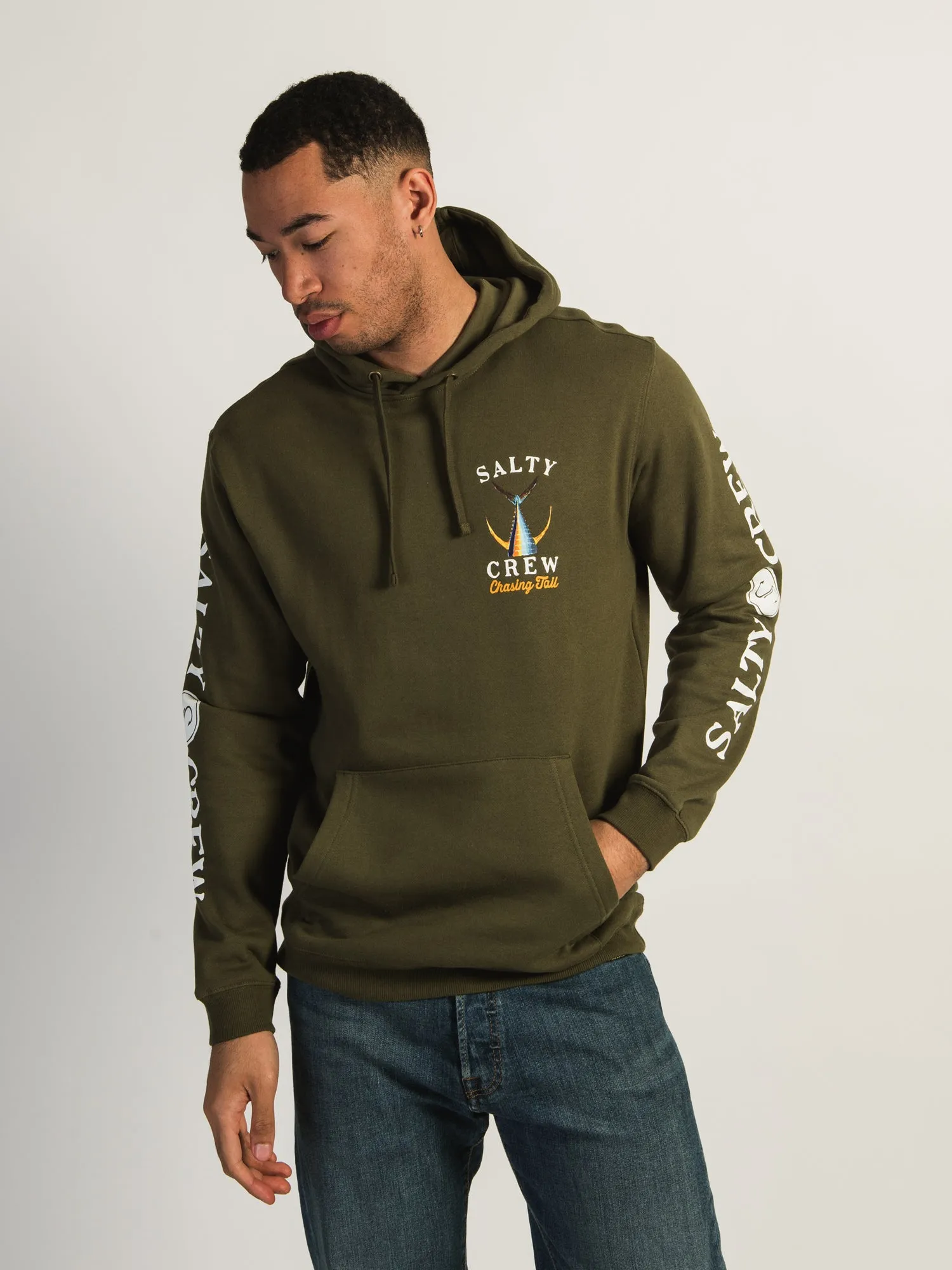 SALTY CREW TAILED FLEECE PULLOVER HOODIE sold by Boathouse product image thumbnail 2
