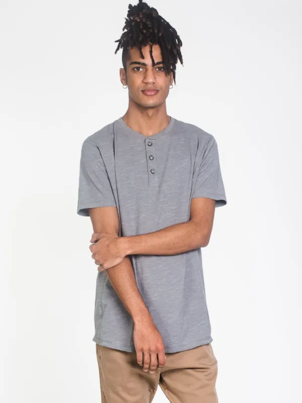 MENS HAL MELANGE HENLEY - CLEARANCE sold by Boathouse