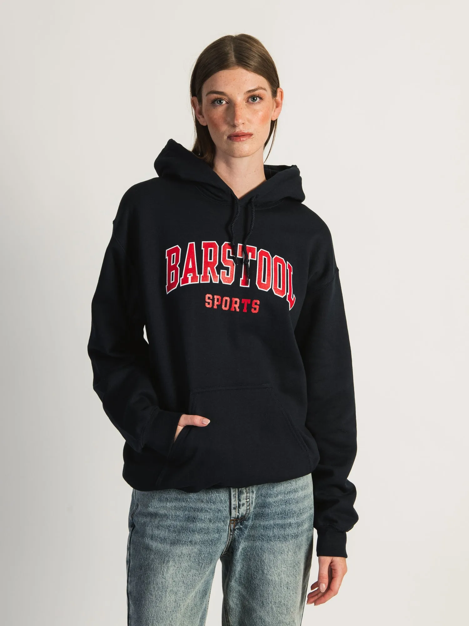 BARSTOOL SPORTS TEXT PULLOVER HOODIE - CLEARANCE sold by Boathouse