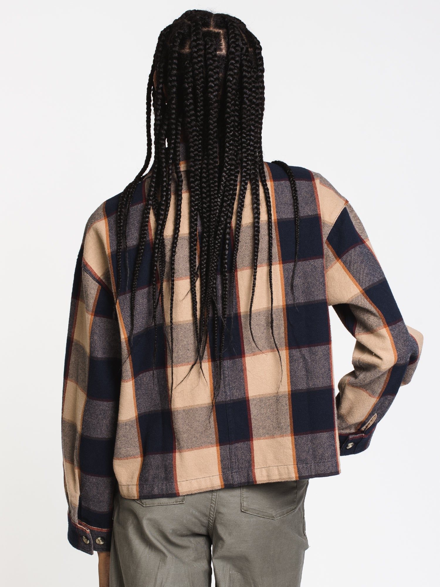 WOMENS BOWERY LONG SLEEVE WOVEN FLANEL - PLAID - CLEARANCE sold by Boathouse product image thumbnail 2