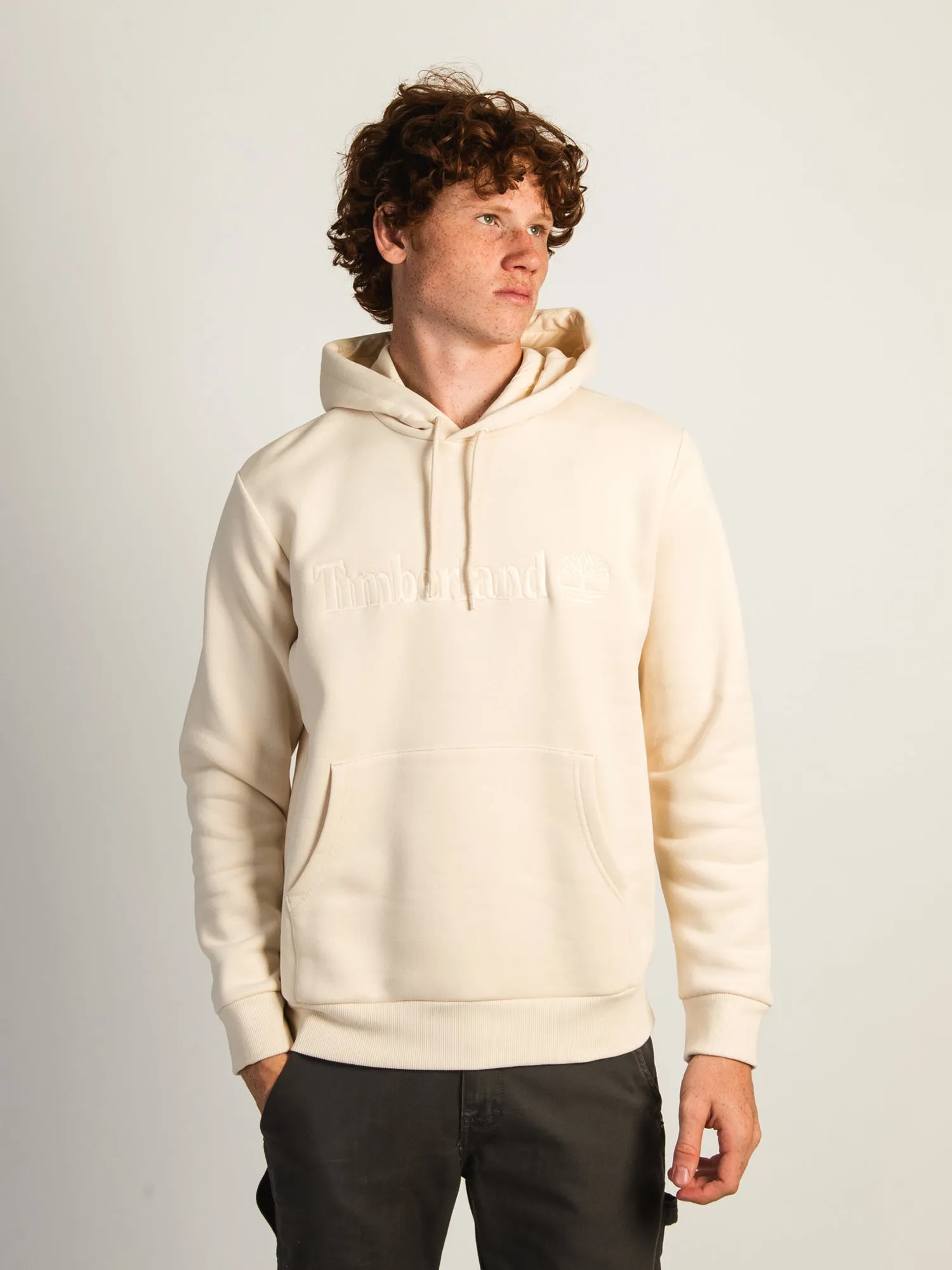 TIMBERLAND EMBROIDERED TONAL PULLOVER HOODIE sold by Boathouse