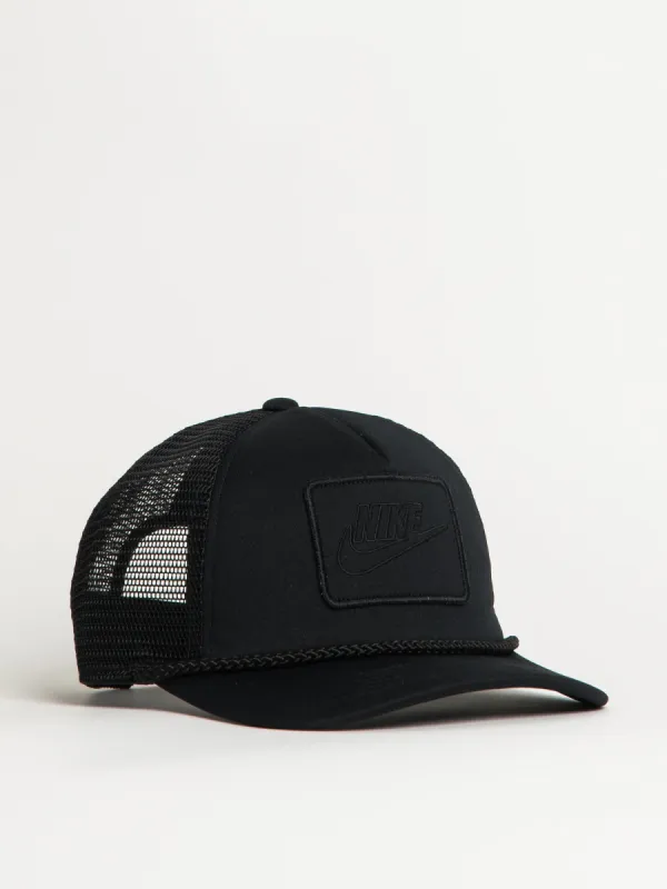 NIKE DRI-FIT RISE STRUCTURED TRUCKER CAP sold by Boathouse