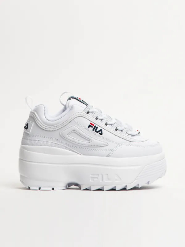 WOMENS FILA DISRUPTOR II WEDGE SNEAKER sold by Boathouse
