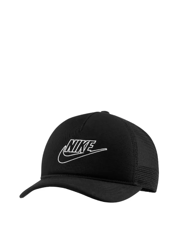 NIKE NSW CLC99 FUTURA TRUCKER HAT - BLACK/WHITE - CLEARANCE sold by Boathouse