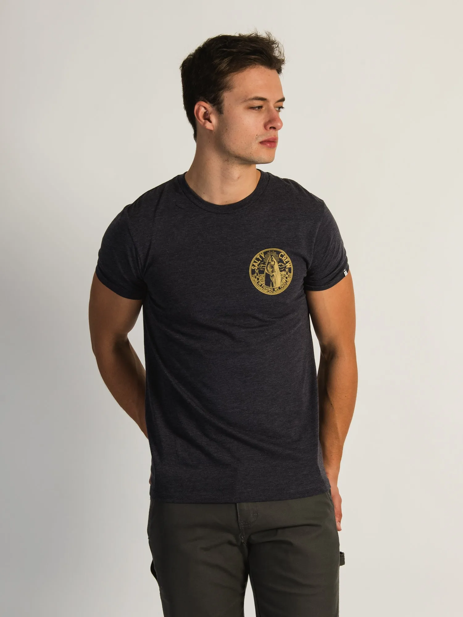 SALTY CREW IN FISHING WE TRUST T-SHIRT sold by Boathouse product image thumbnail 2