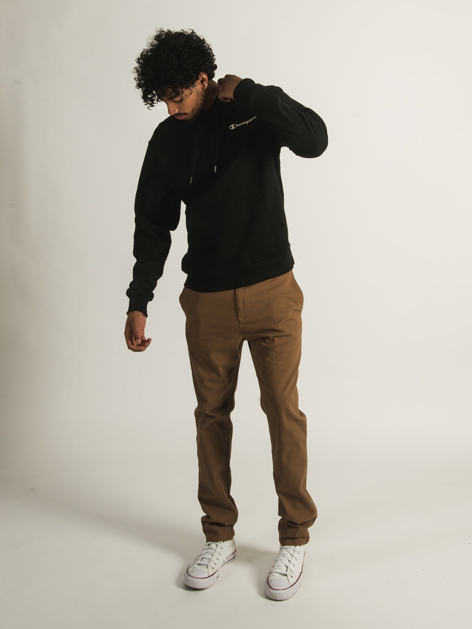 CHAMPION POWERBLEND SCRIPT HOODIE sold by Boathouse product image thumbnail 2