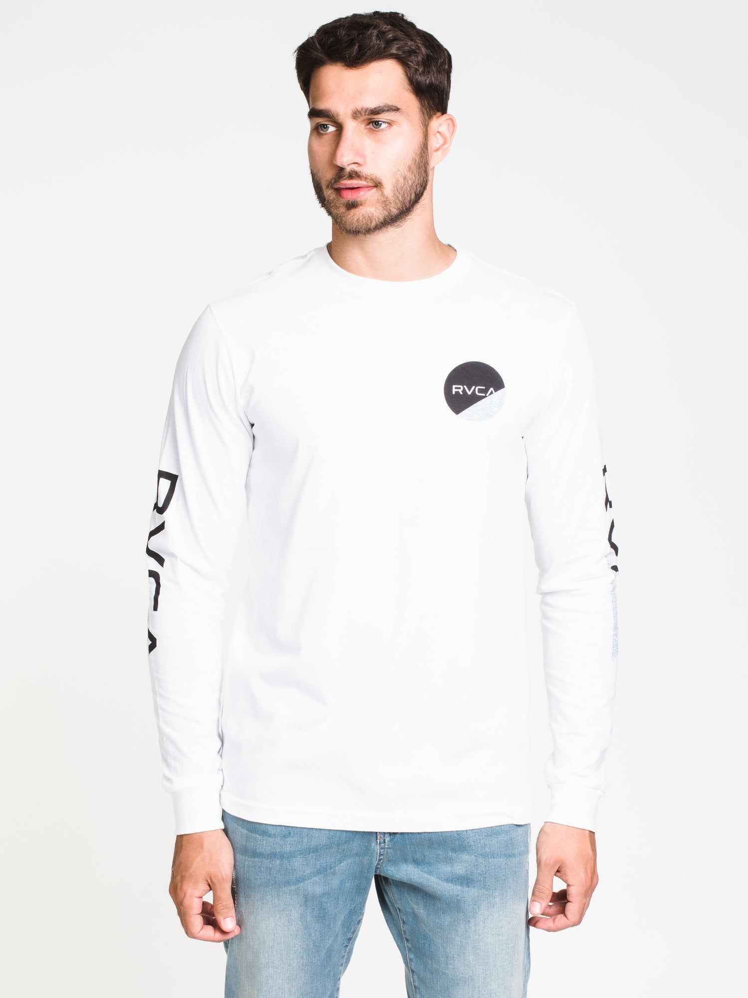 RVCA FRACTION LONG SLEEVE TEE - CLEARANCE sold by Boathouse