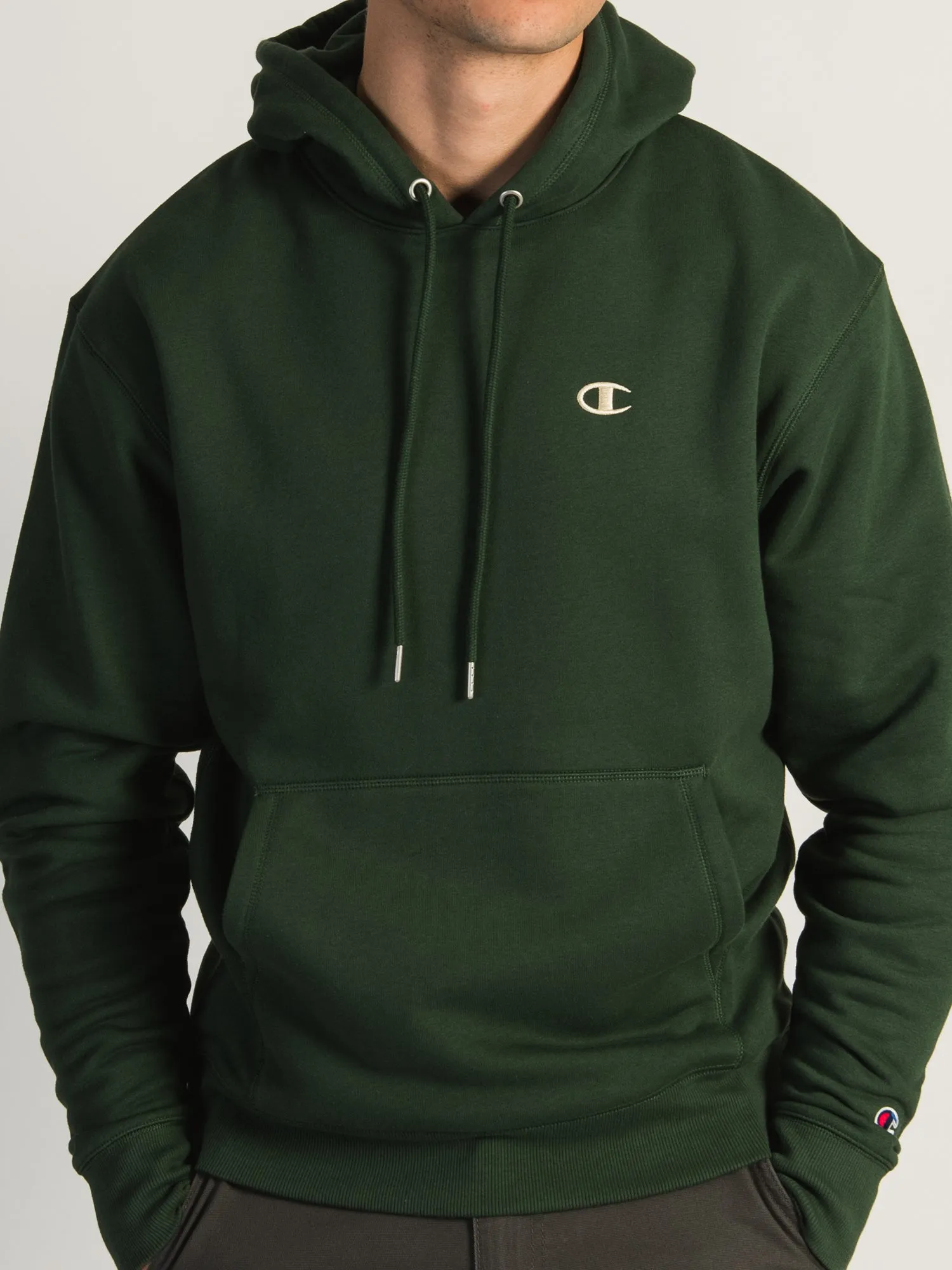 CHAMPION CLASSIC FLEECE PULL OVER HOODIE - CLEARANCE sold by Boathouse product image thumbnail 3