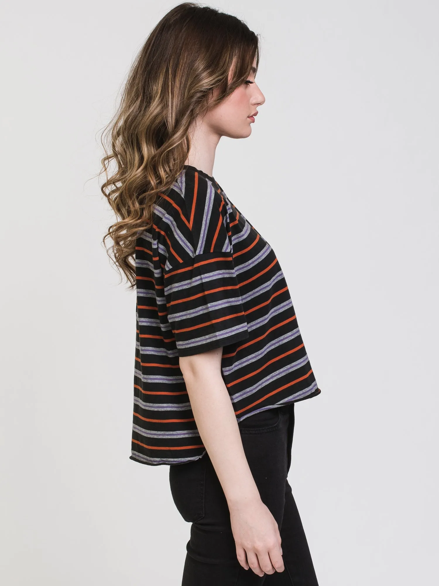 HARLOW PIPER BOXY STRIPE TEE - CLEARANCE sold by Boathouse product image thumbnail 3