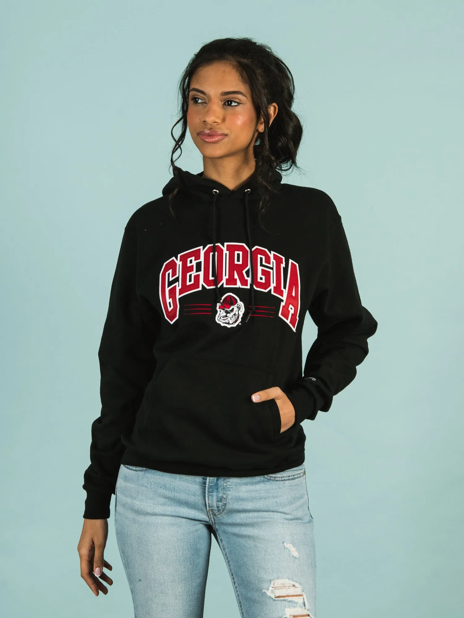 NCAA GEORGIA PULLOVER HOODIE sold by Boathouse product image thumbnail 2