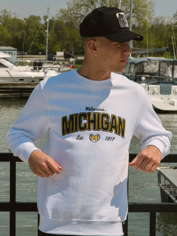 NCAA MICHIGAN CREWNECK sold by Boathouse