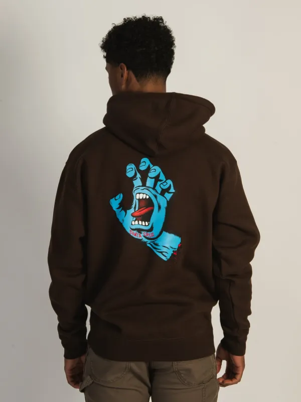 SANTA CRUZ SCREAMING HANDS PULL OVER MIDWEIGHT HOODIE - CLEARANCE sold by Boathouse
