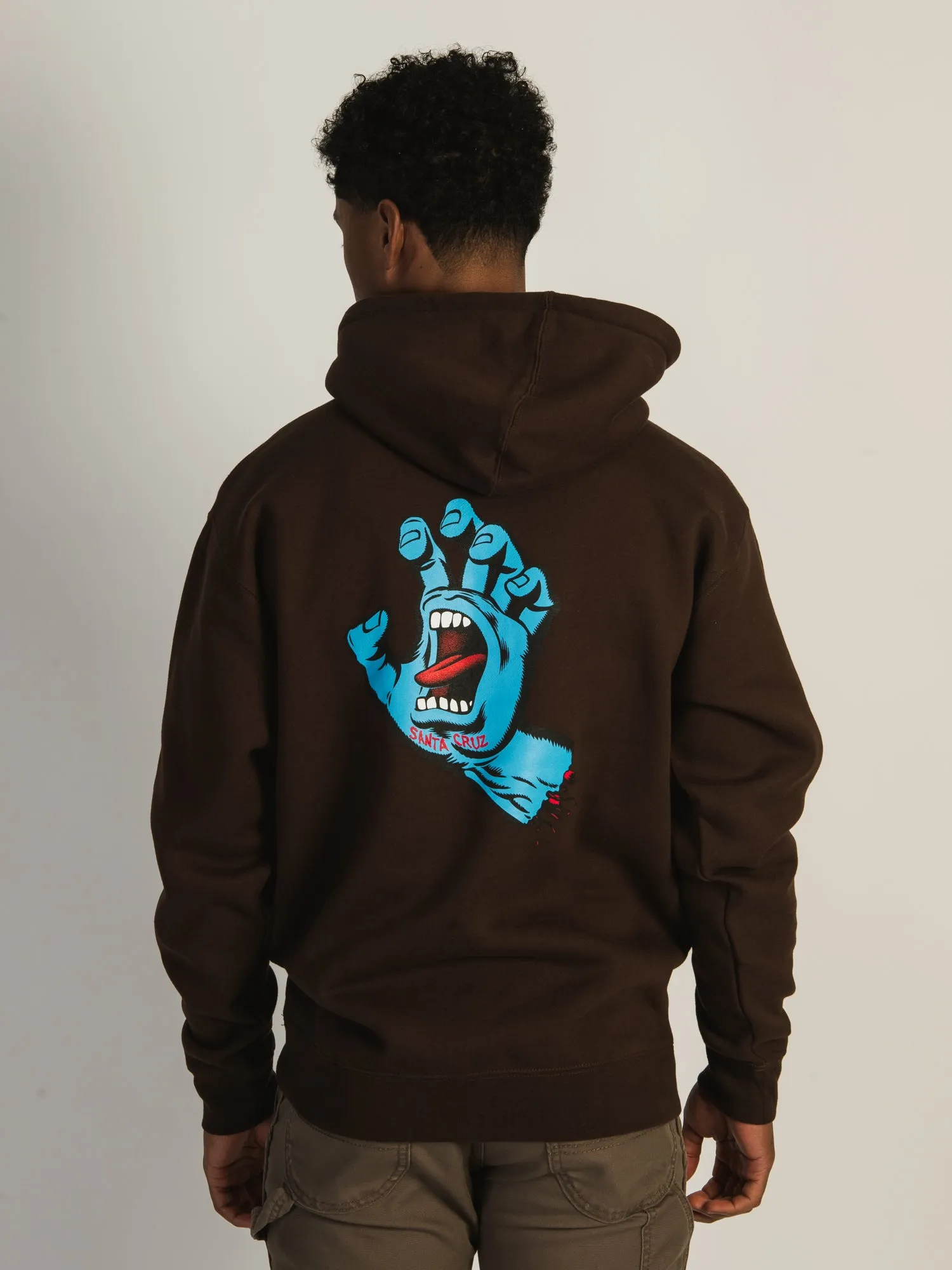 SANTA CRUZ SCREAMING HANDS PULL OVER MIDWEIGHT HOODIE - CLEARANCE sold by Boathouse