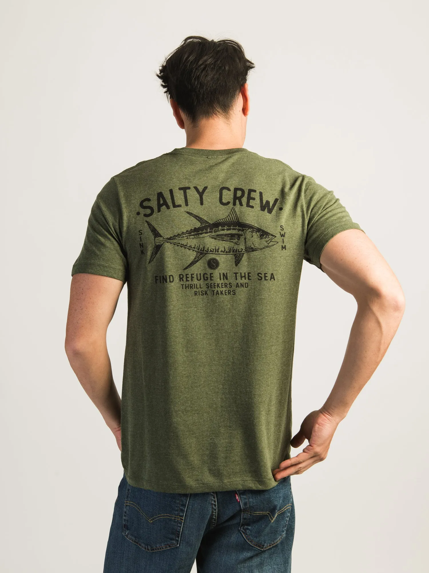 SALTY CREW MARKET STANDARD T-SHIRT sold by Boathouse