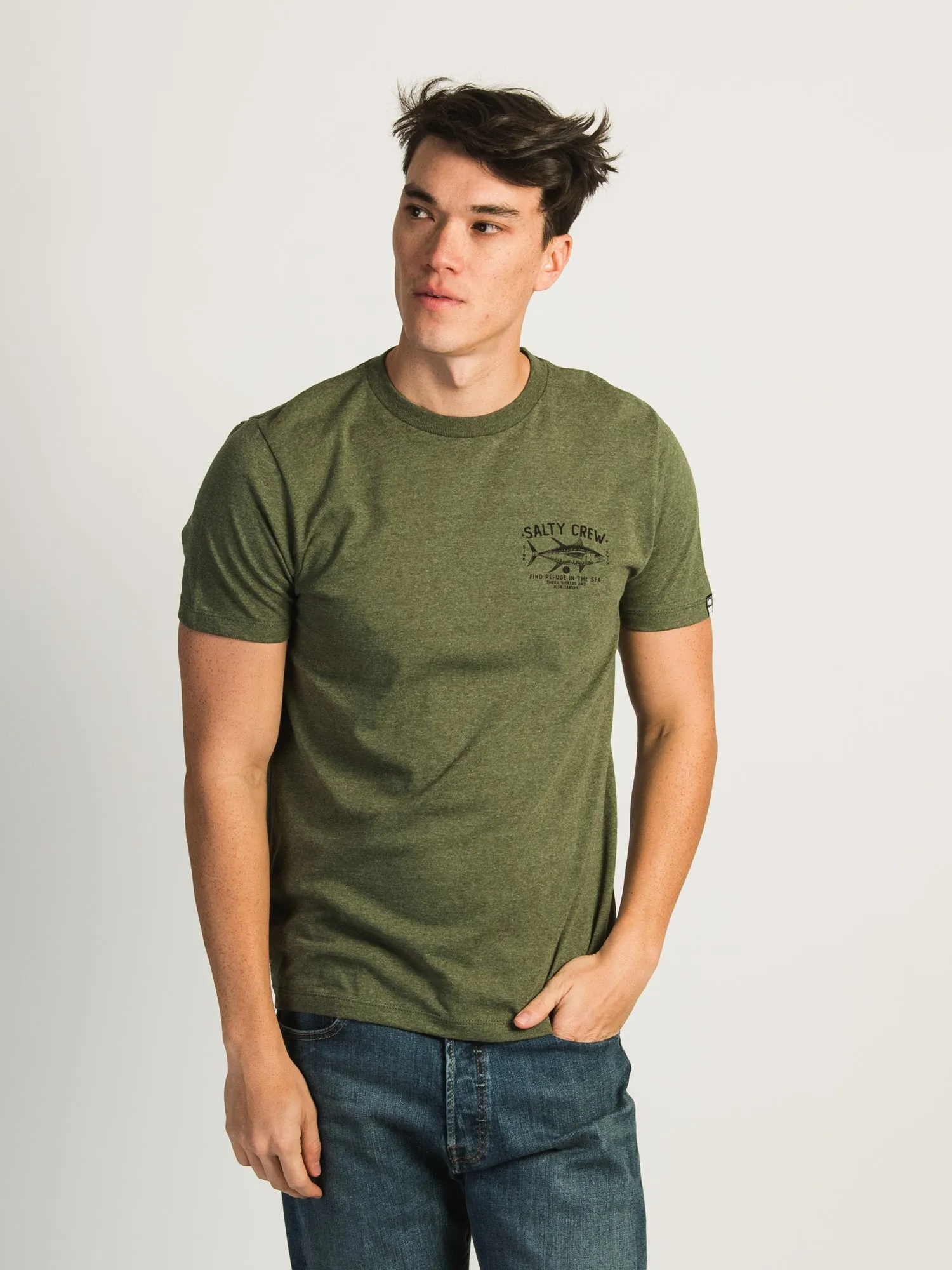 SALTY CREW MARKET STANDARD T-SHIRT sold by Boathouse product image thumbnail 2