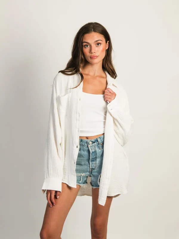 BILLABONG SWELL BUTTON-UP BLOUSE made by Billabong