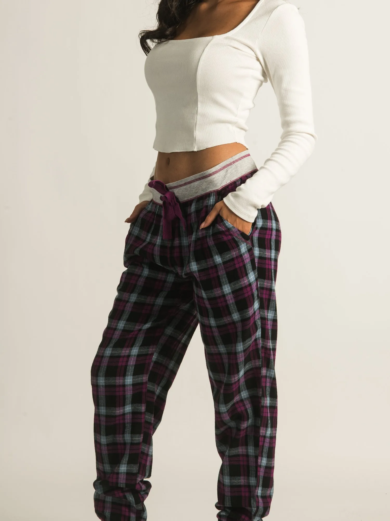 HARLOW KYLIE FLANNEL PANTS - CLEARANCE sold by Boathouse product image thumbnail 3