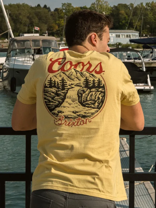 BRIXTON COORS ROCKY T-SHIRT - CLEARANCE sold by Boathouse