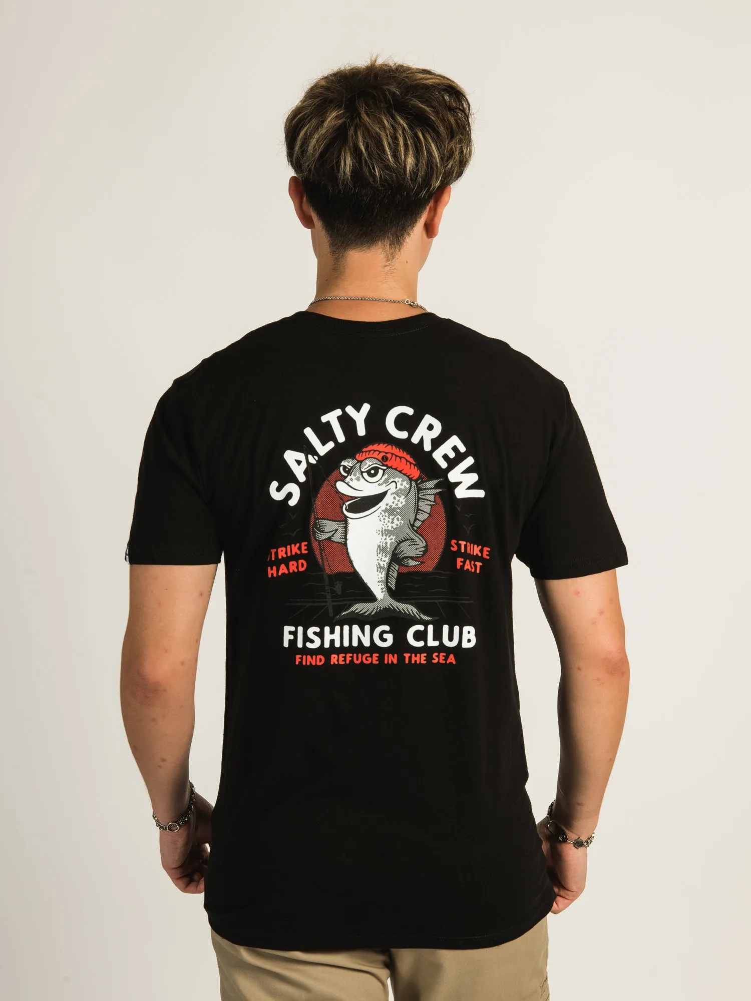 SALTY CREW FISHING CLUB STANDARD T-SHIRT sold by Boathouse